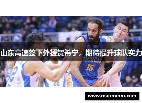 山东高速签下外援贺希宁，期待提升球队实力
